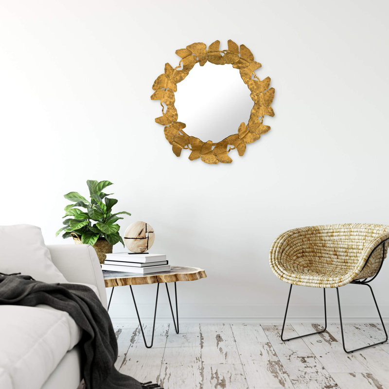 Alixs Metal Wall Mirror