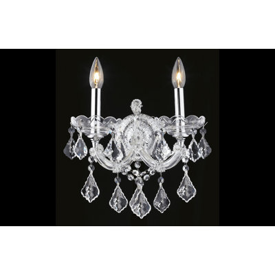 Lampe murale bougie 2 lumières Traverso