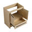 Base de meuble-lavabo simple 30 po avec tablette et tiroir