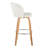 Terrance Fixed-Height Bar & Counter Stools With Bent Wood Legs & Round Footrest-109972581-109972584