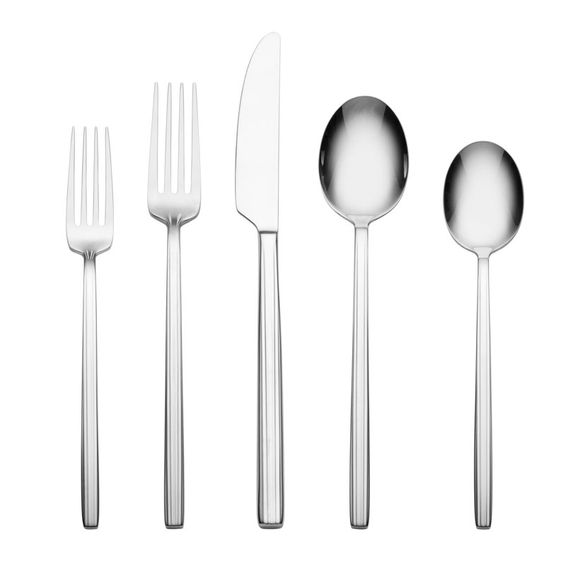 Ensemble de couverts 20 pièces Oneida Dean, Argent argent