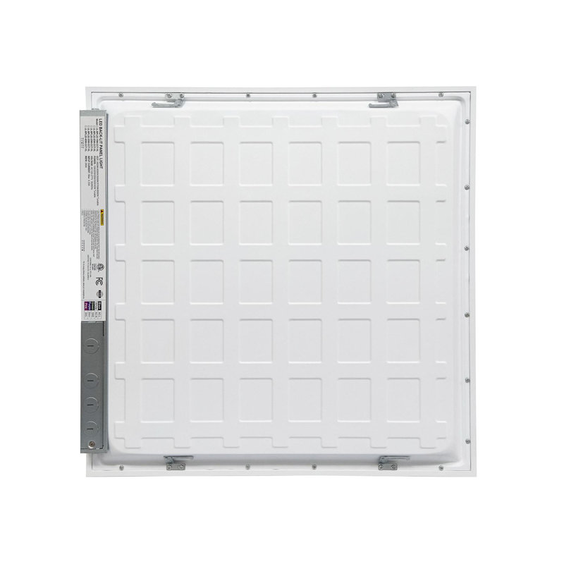 Wattage Adjustable & Colour Tunable LED BackLit Flat Panel Light,Set Of 4, 1.38" H x 23.74" W x 23.74"D
