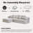 Spacious Modular Sofas, Chenille Upholstery, Modern Home Design