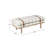 Azayvion Upholstered Bench with Wood Base-91885504