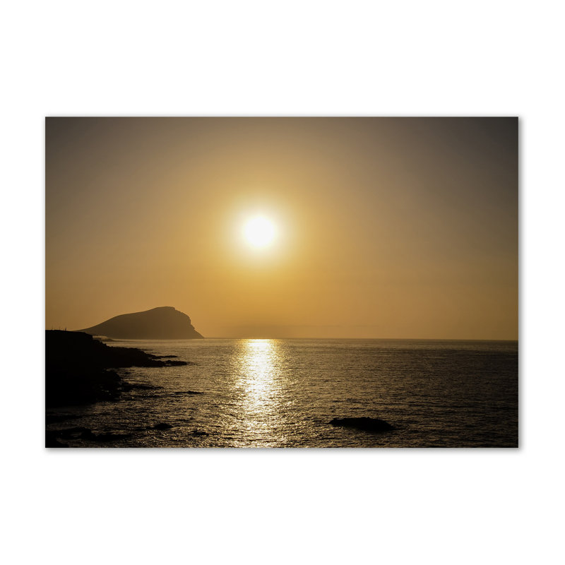 Sunset Sea - Wrapped Canvas Print