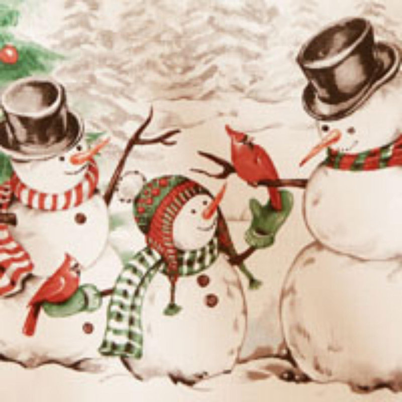 Gambrills Christmas Tablecloth, 102" L x 60" W