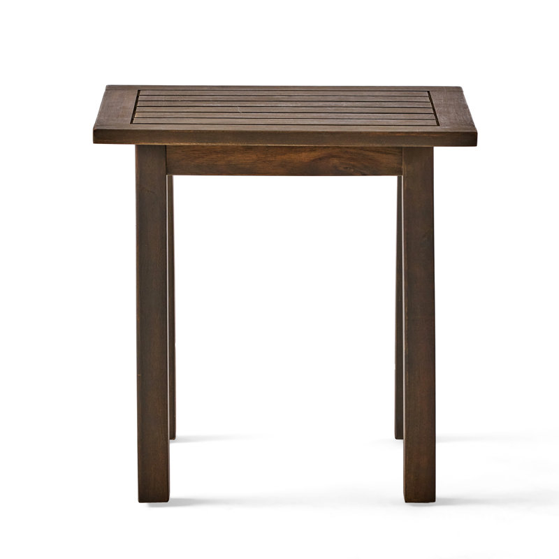 Selma End Table, Gray