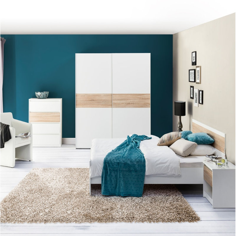 Wenecja 2 Door Manufactured Wood Wardrobe