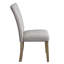 Chaise d'appoint capitonnée Nolaine