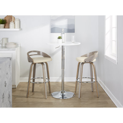 Stoughton Swivel Upholstered Counter Stool