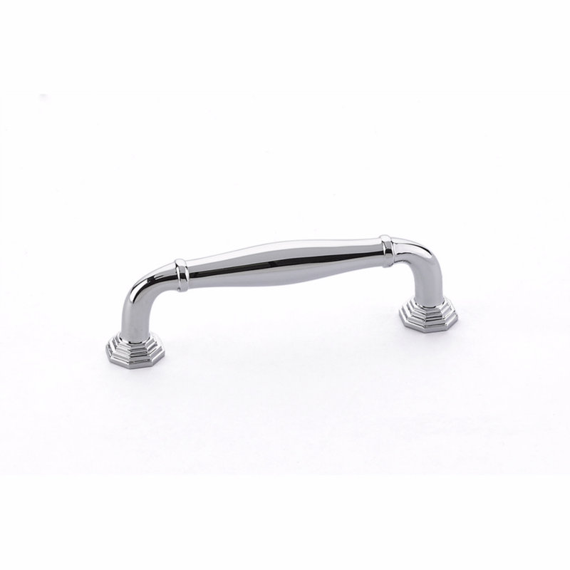 Poignée d'armoire Emtek Blythe, 3.5", Chrome poli