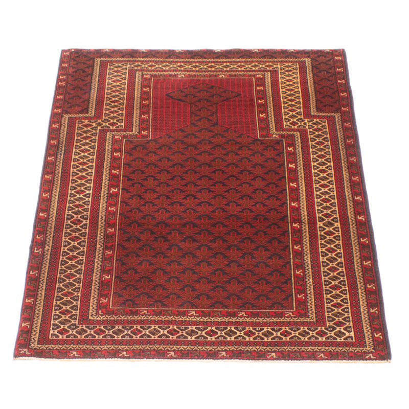 Teimani Brown Rug 3'2" x 4'11"