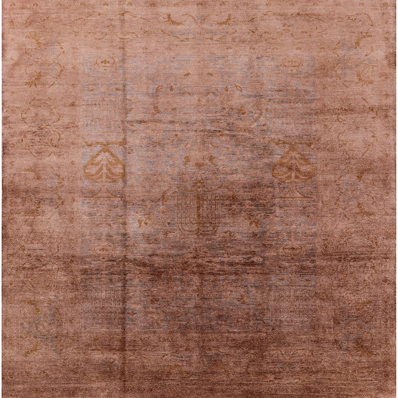 Tapis brun, Carré 6 pi