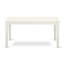 Ensemble de table de salle à manger 6 pièces moderne comprenant une table rectangulaire en bois et 4 chaises avec banc, 36 x 60 pouces, lin blanc-999730723-1025782110