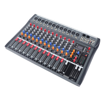 Console de mixage audio 12 canaux avec Bluetooth et USB
