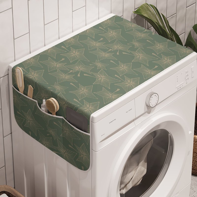 East Urban Home Abstract Washing Machine Organizer Pack of 2 47" x 18.5"