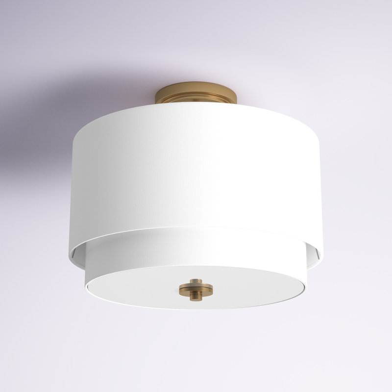 Plafonnier encastré 16 po 3 lumières Marseille