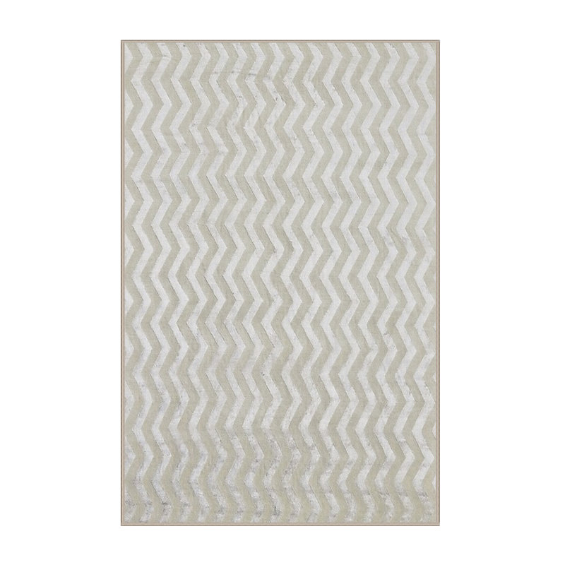Tapis gris Alara, Rectangle 5 pi x 7 pi