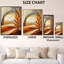«Orange Layered Earth Boho Forms V», reproduction d'art abstrait encadrée contemporaine-132478984-132478986