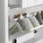 16 Pair Shoe Storage Cabinet