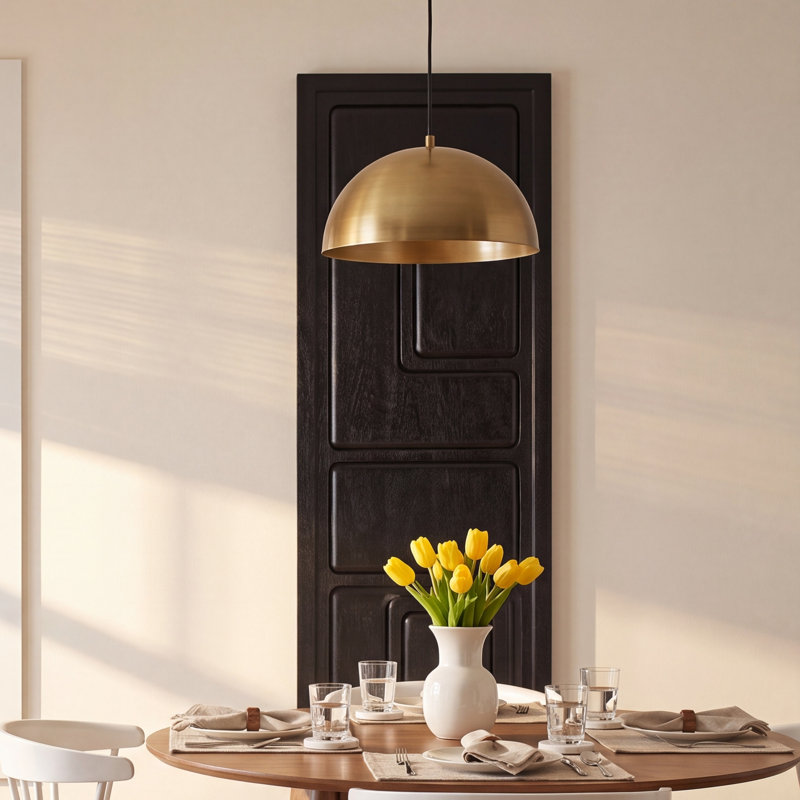 Tala Solid Wood Panel Wall Art Plaque, Black