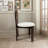 Teddy Upholstered Solid Wooden Dining Chairs