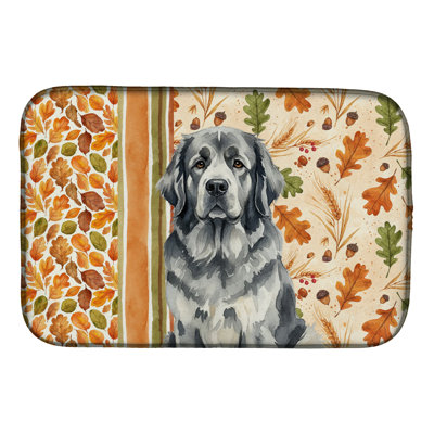 Tapis de séchage gris gris Terre-Neuve Heirloom