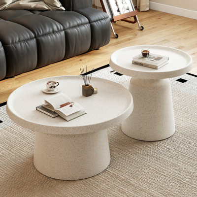 Ensemble de 2 tables basses gigognes Modern Modern