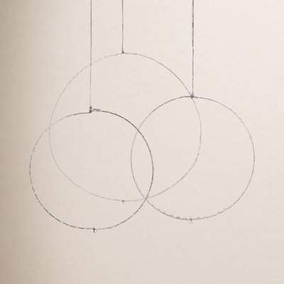 Set Of 3 Whimsical Rings, Warm White Battery Operated Led