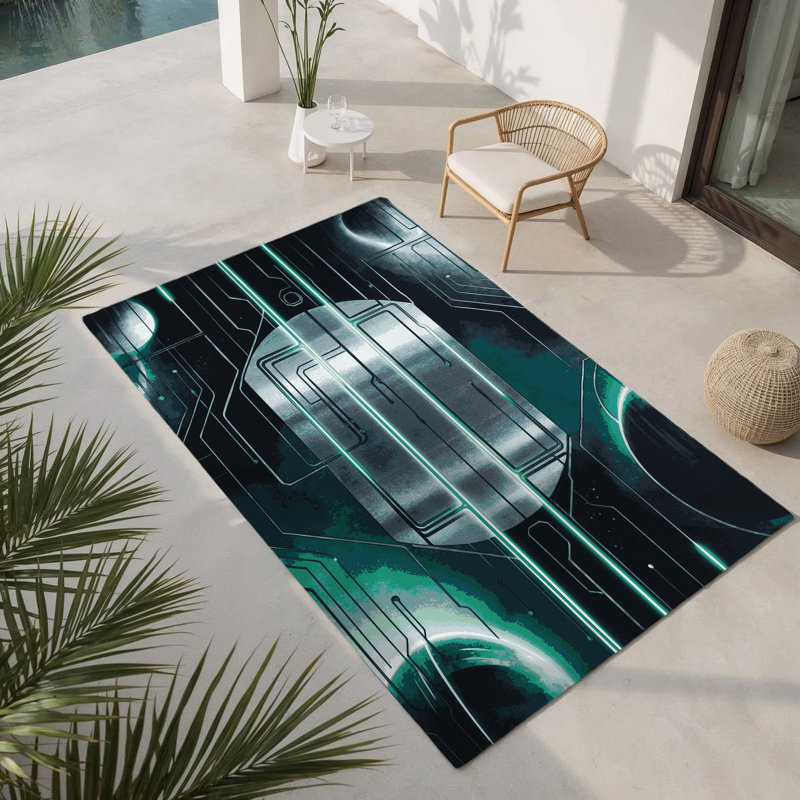 Nova Radiance Indoor And Outdoor Area Rug, Rectangle 9' x 12'