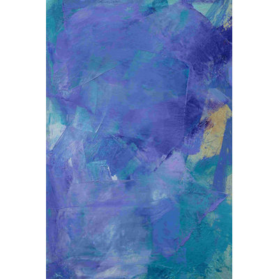 Lavande Peri I - peinture sur toile tendue