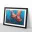 Pink Jellyfish - Picture Frame Painting Print-56632857-56632861
