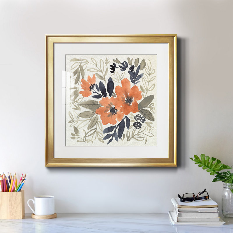 19_Sienna & Paynes I-Premium, reproduction encadrée prête à être accrochée, H 26,5 po x l 26,5 po x P 1,5 po, Blanc