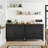 Ailynn Wood Accent Cabinets With 2 Drawers & 2 Doors-867604619