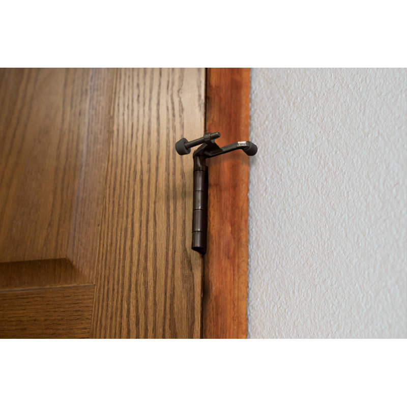 Ensemble de butée de porte à charnière en nickel satiné 2-1 / 4 po x 2-1 / 8 po (5 par paquet), Bronze huilé