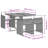 Latitude Run® 5 Piece Patio Dining Set With Cushions Gray Poly Rattan-602221441-602221452