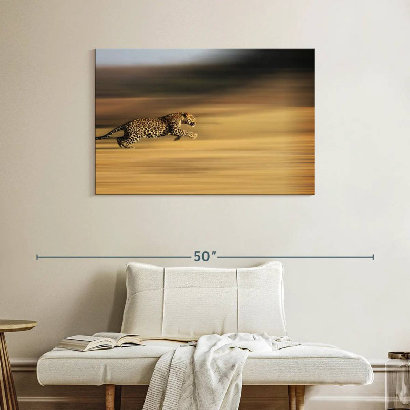 Crowle Leopard Sprint, 26" H x 39" W