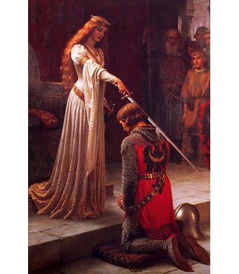 " The Accolade " Graphic Art Print
