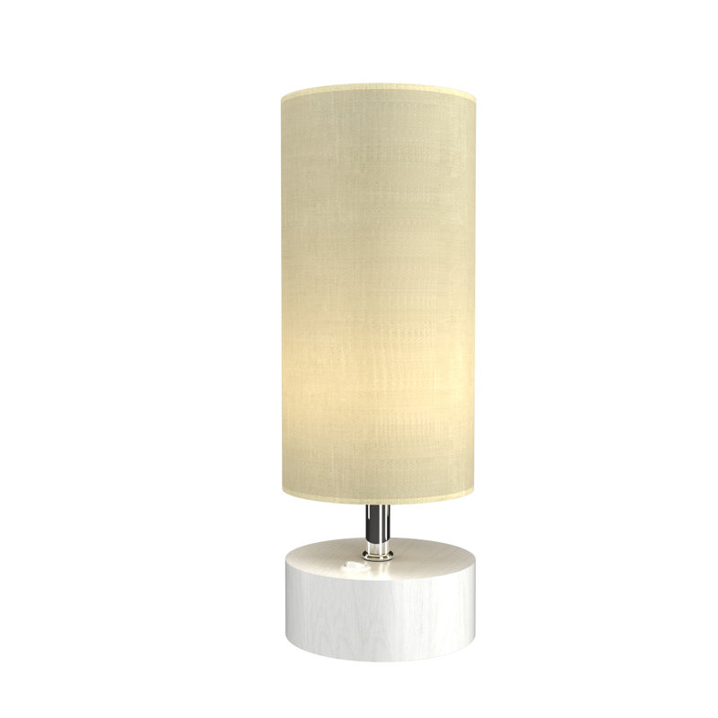 Clean Table Lamp, Organic White