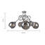 Charleston 5-Light 47cm Semi Flush Mount-1957419776