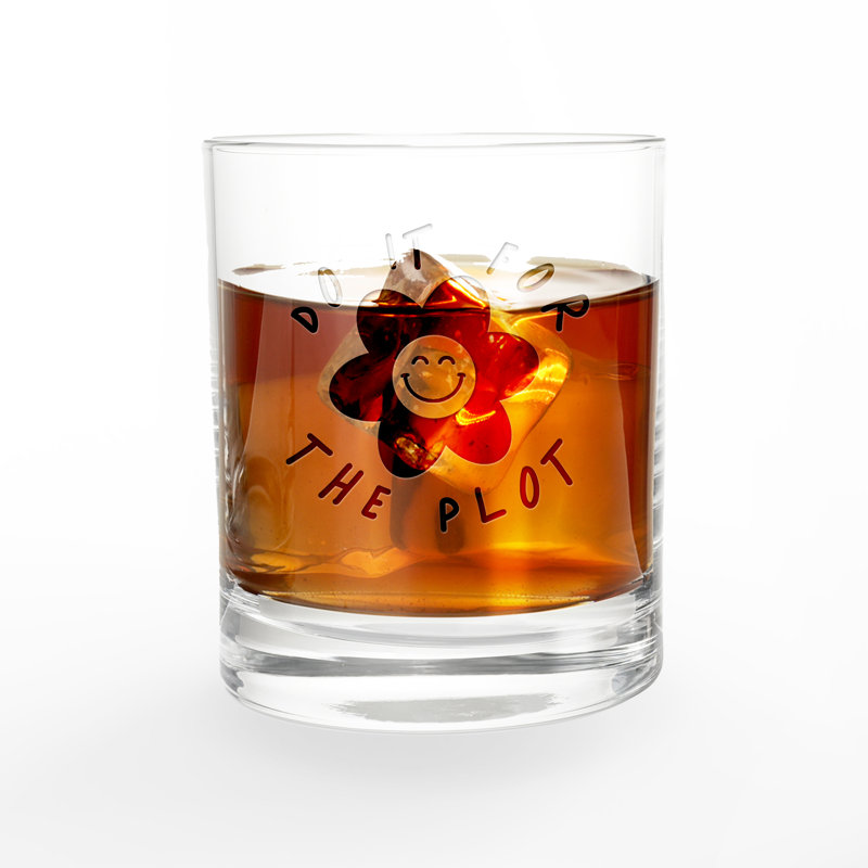 Do it for the Plot 11 oz. Etched Whiskey Glass
