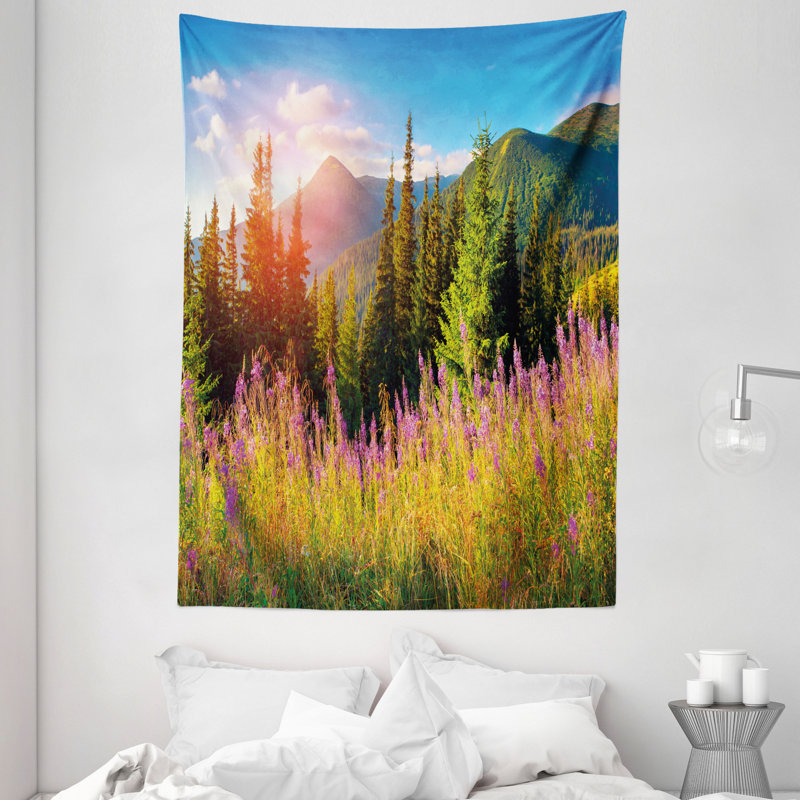 Tapisserie en polyester, H 80 po x l 60 po