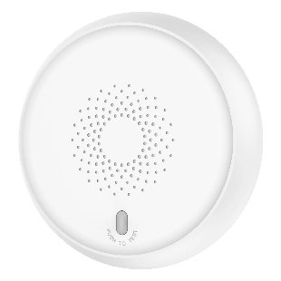 Wireless Smoke Detector - Low-Power, High-Precision Fire Alarm, Hub Required