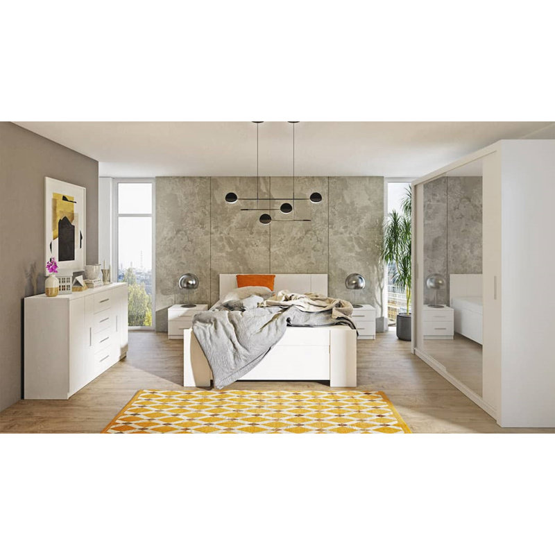 Jaleek 2 Door Manufactured Wood Wardrobe