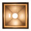Luminaire suspendu carré 1 lumières Toomsboro
