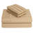 100% Cotton Striped Sheet Set-22235612-22235607