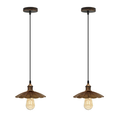 Contreras 1 - Light Matte Black Dome Pendant