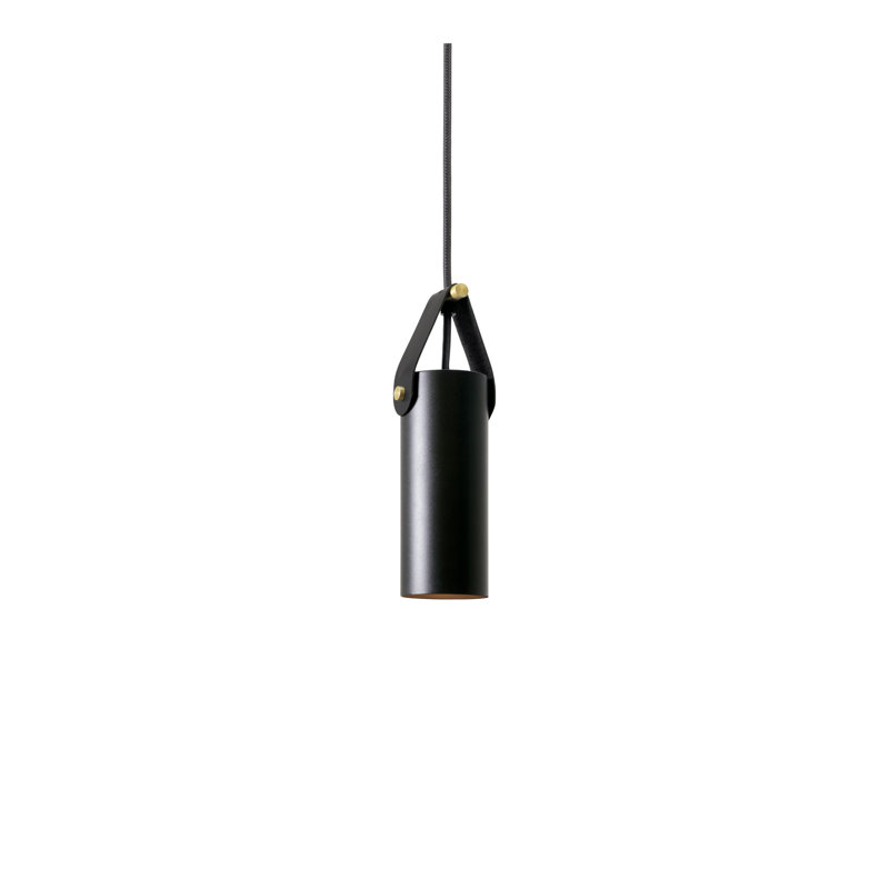 Spero Pendant, Black, Black, LED