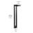 Two Arm 1-Light Textured Black Landscape Path Light-405967822