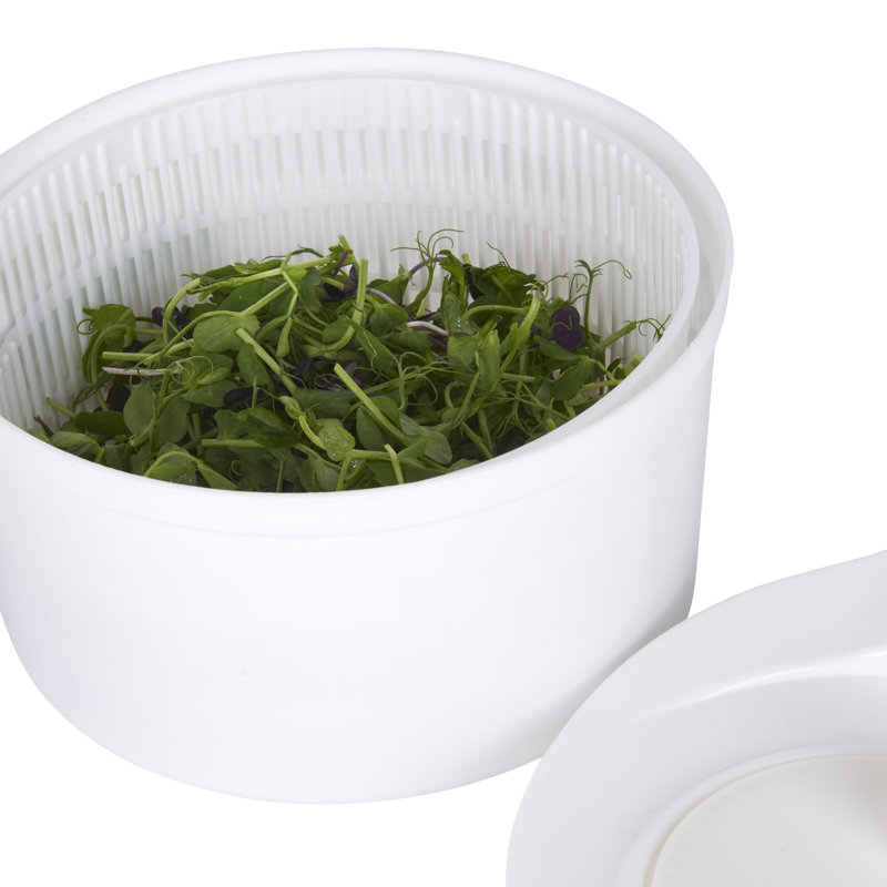 Plastic Salad Spinner with Twist Action Handle